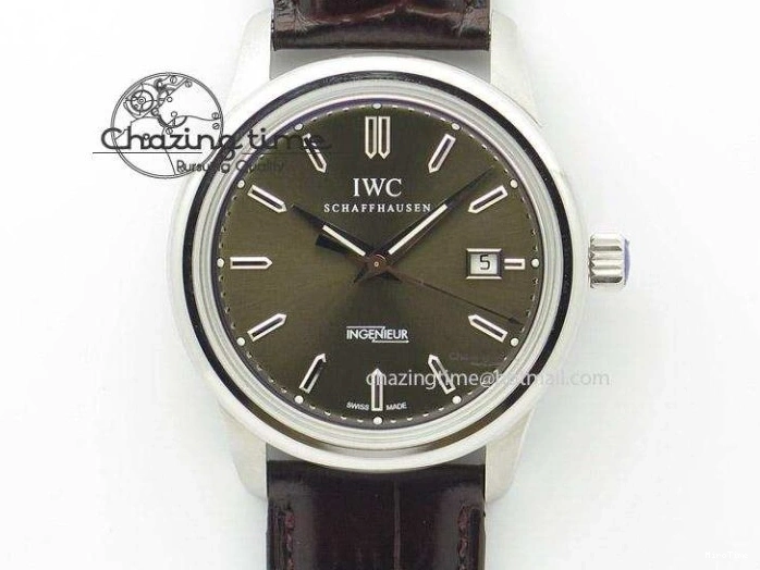 MIROTIME 0220 Efficient Portofino Chrono RG ZF 1:1 Best Edition White Dial on Brown Leather Strap A 7151